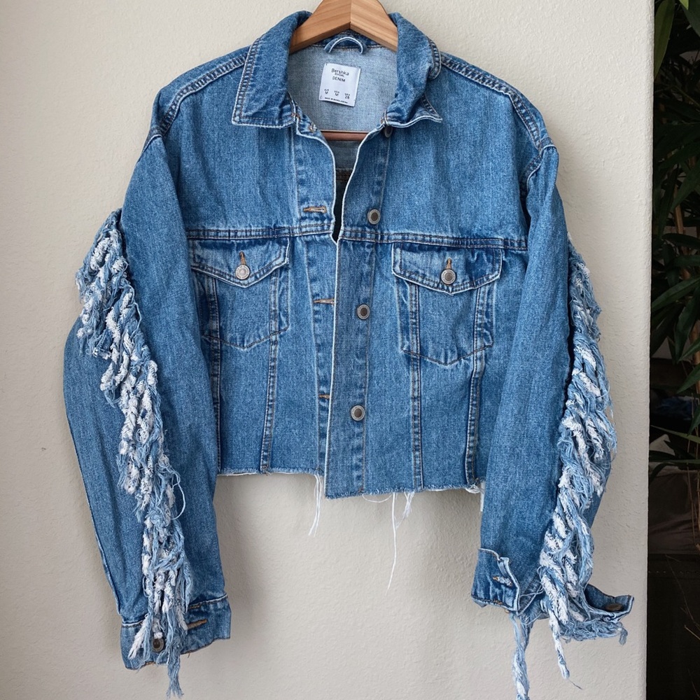 Western Cropped Denim Jacket